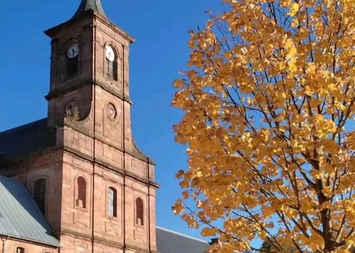 Vosges, Spa, Sauna & Piscine 度假居 *